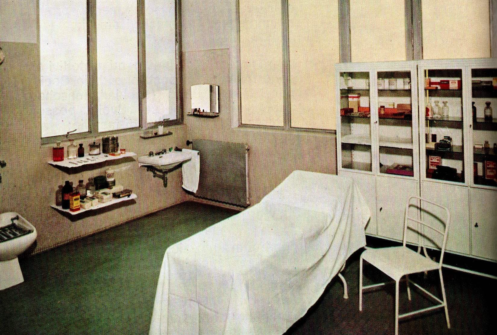 Innocenti factory infirmary room at Lambrate