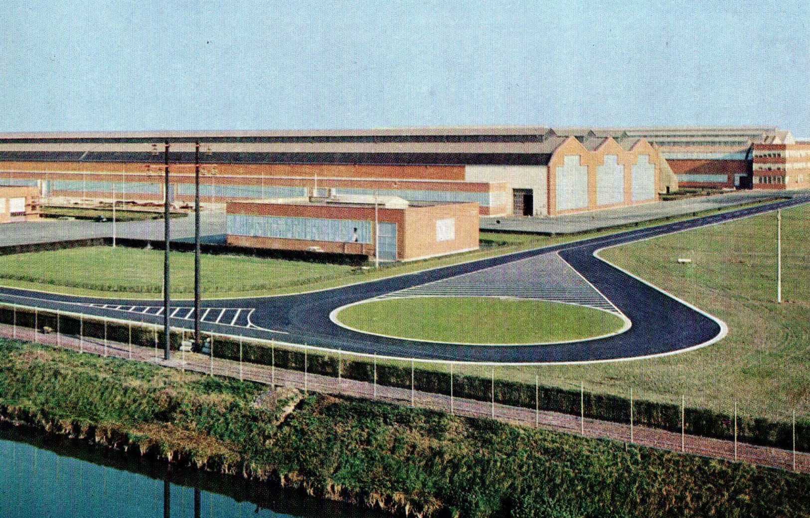 Innocenti Lambrate test track beside the Naviglio canal